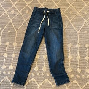 Judy Blue Women’s Dark Blue Slim Jeans with Drawstring